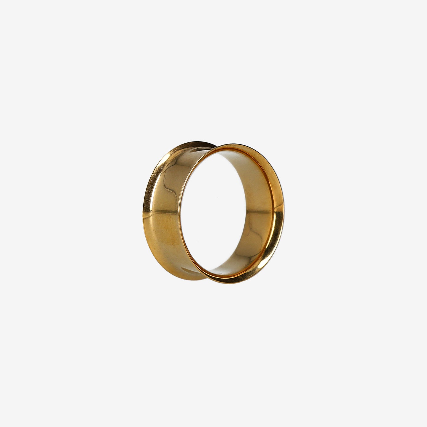 Piranha Tunnel BFTPG03 Surgical Steel 316L Golden - 2150-TBTP-G03
