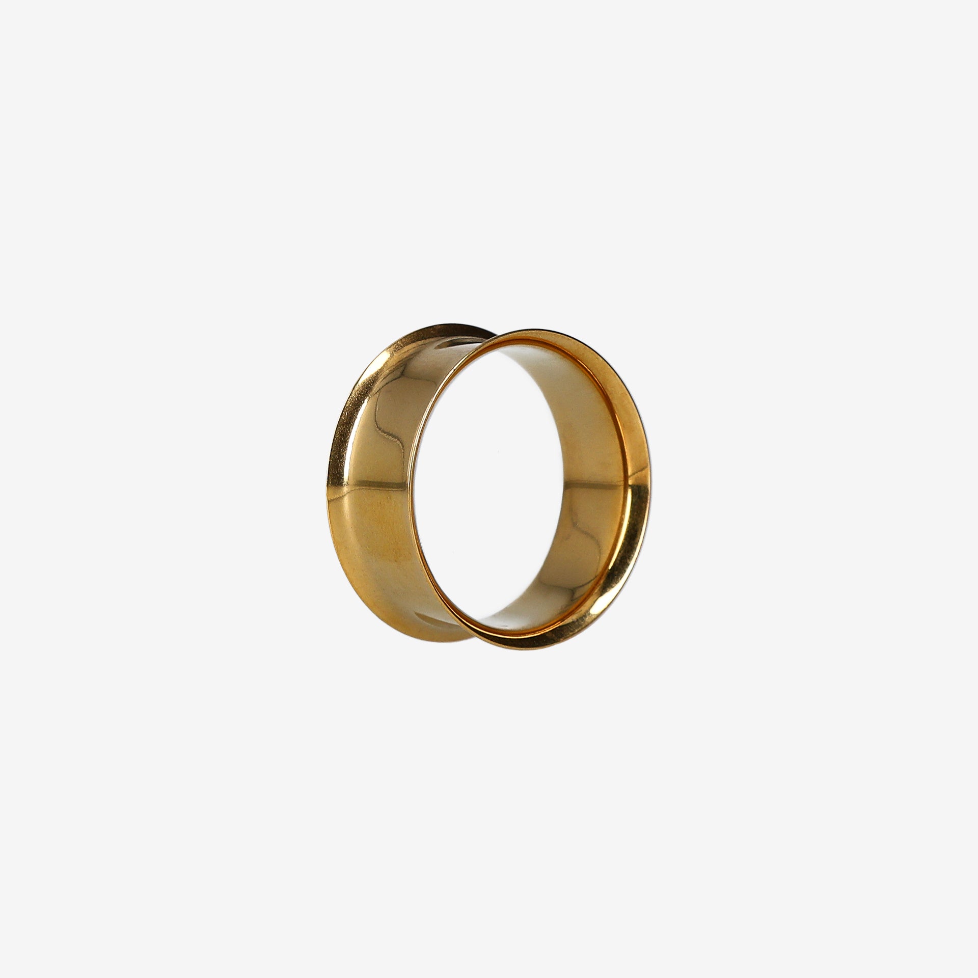 Piranha Tunnel BFTPG03 Surgical Steel 316L Golden - 2150-TBTP-G03