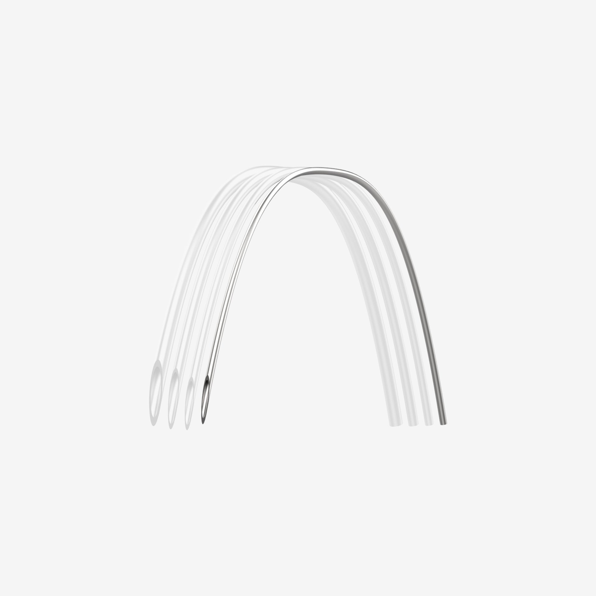 Piranha Originals Agulhas Curvas Piercing 0,9 mm - 2300-006-001