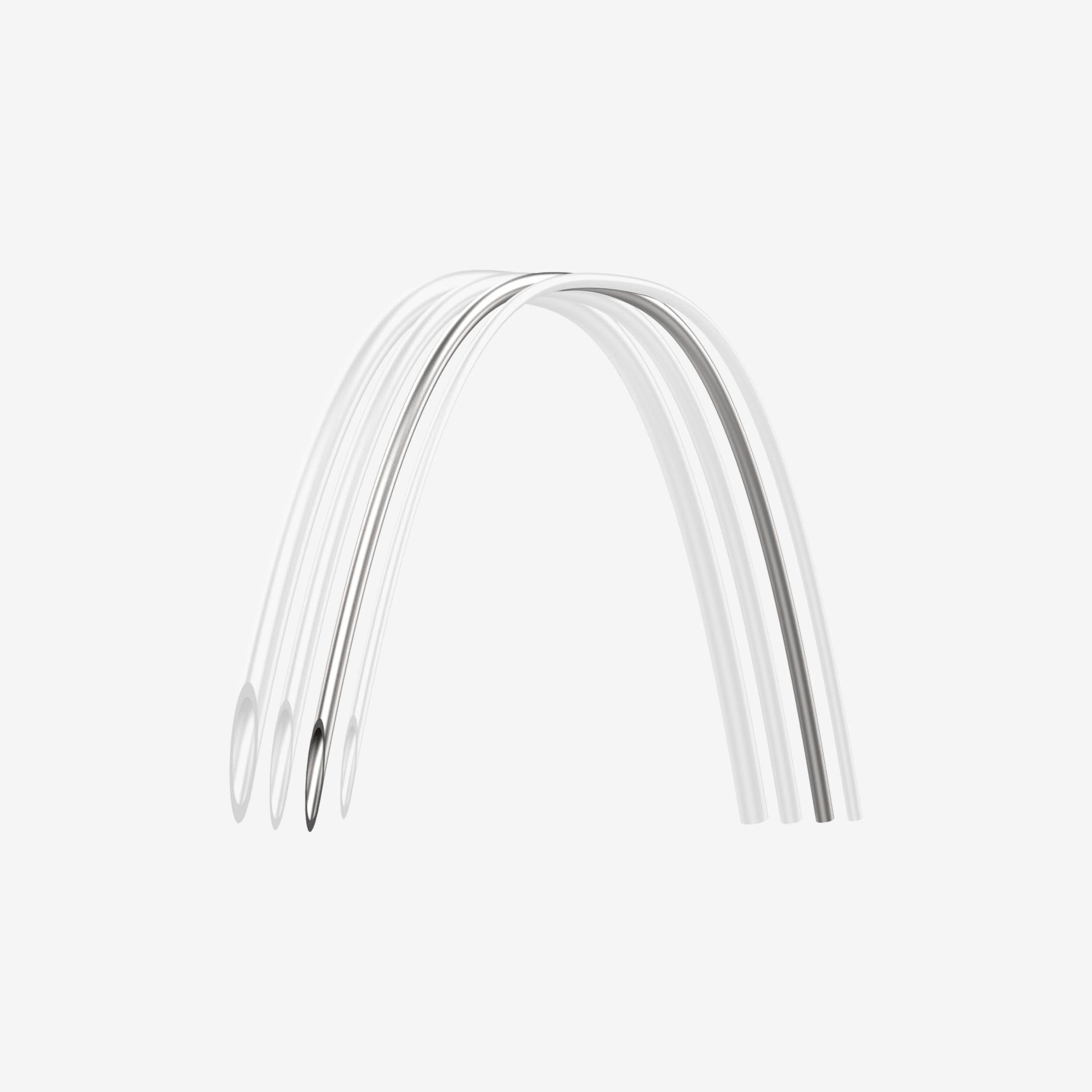Piranha Originals Agulhas Curvas Piercing 1,1 mm - 2300-006-002