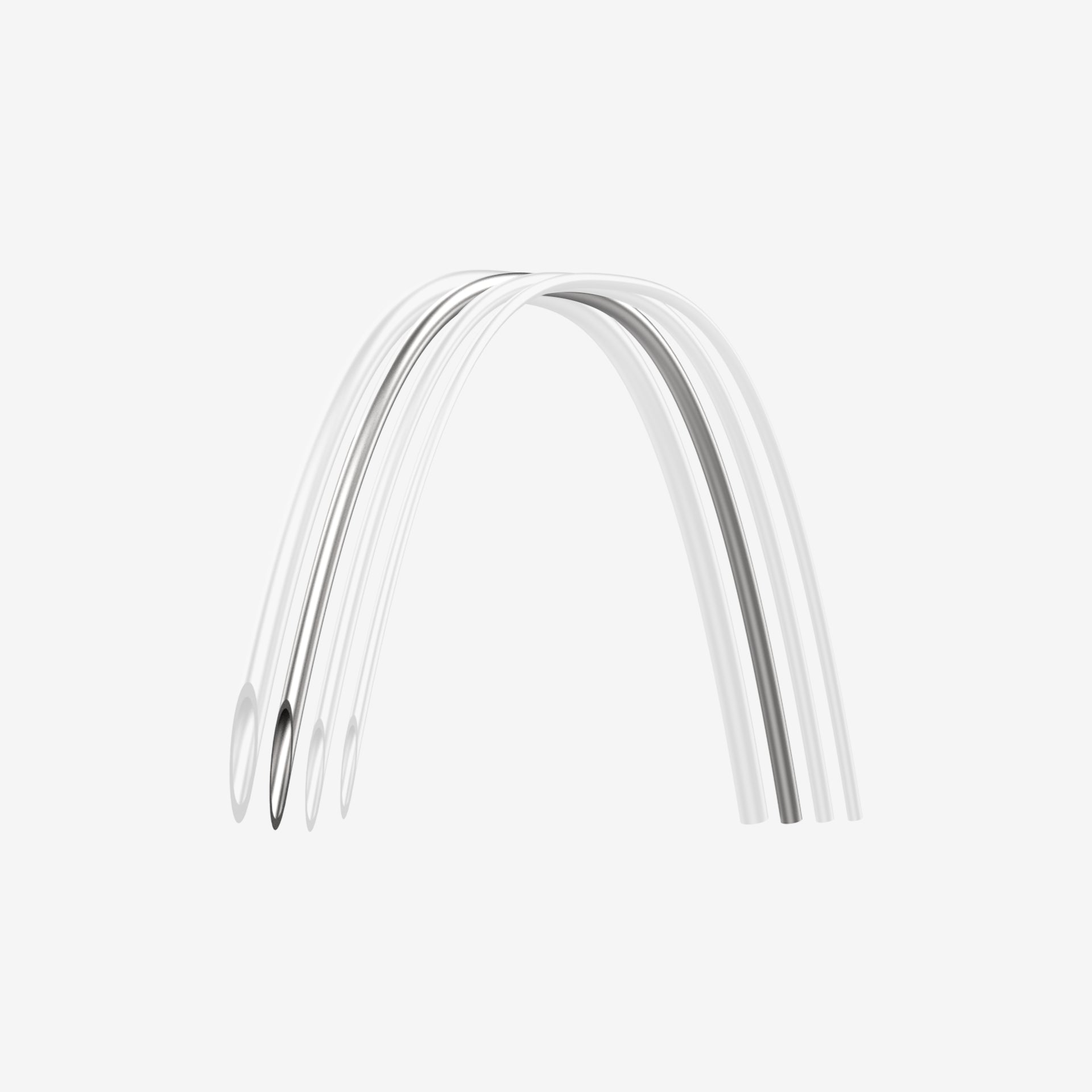 Piranha Originals Agulhas Curvas Piercing 1,3 mm - 2300-006-003