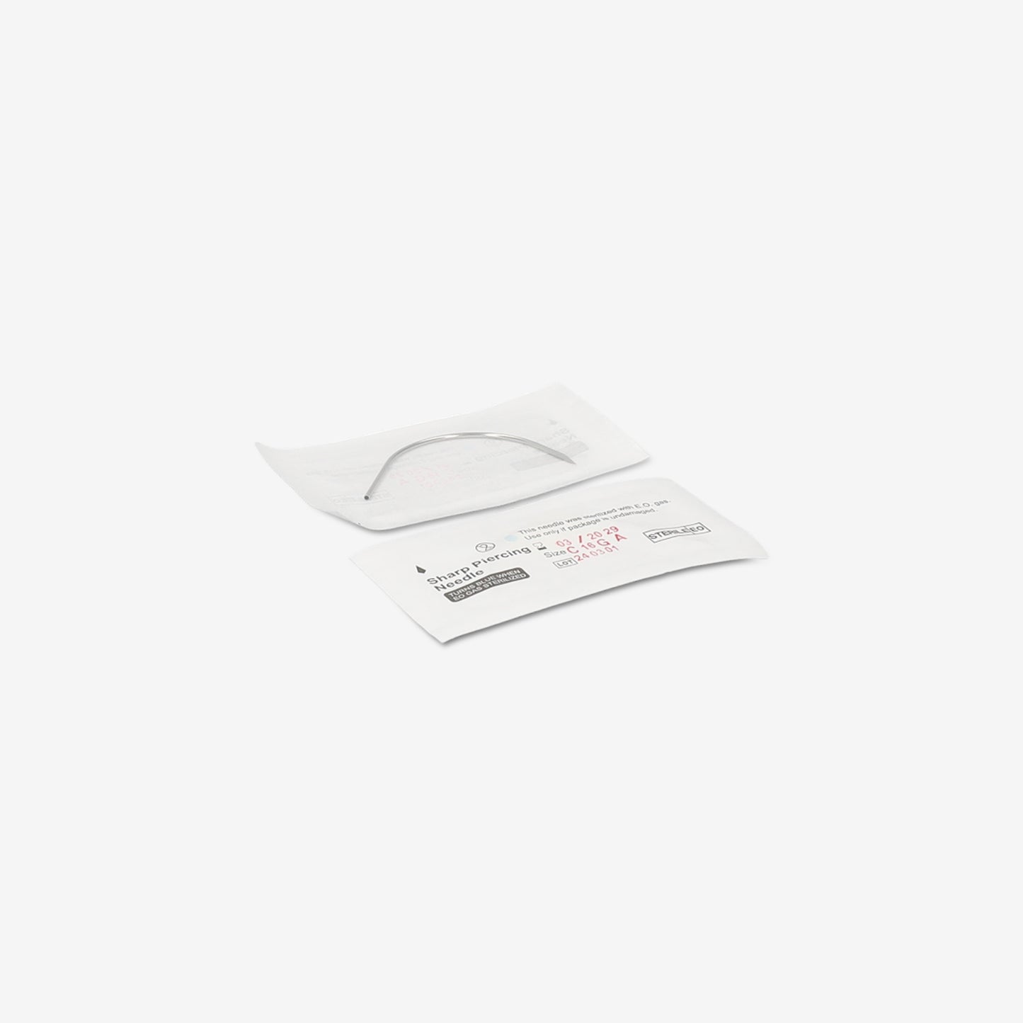 Piranha Originals Agulhas Curvas Piercing 1,3 mm - 2300-006-003