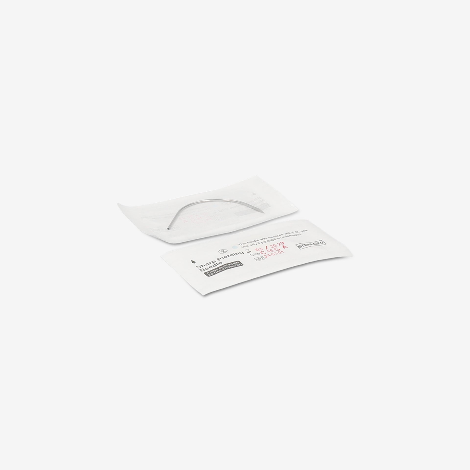 Piranha Originals Agulhas Curvas Piercing 1,3 mm - 2300-006-003