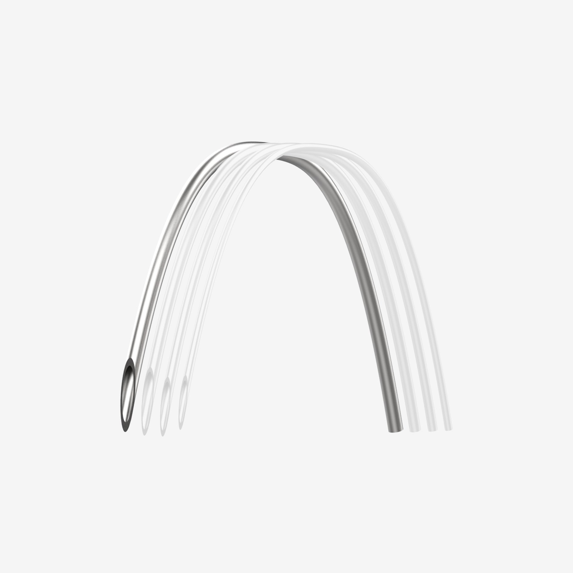 Piranha Originals Agulhas Curvas Piercing 1,7 mm - 2300-006-004