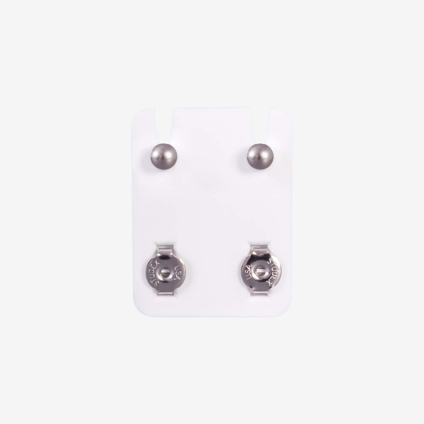 Studex Balls Stainless Steel Earrings - 2350-STU-BBI