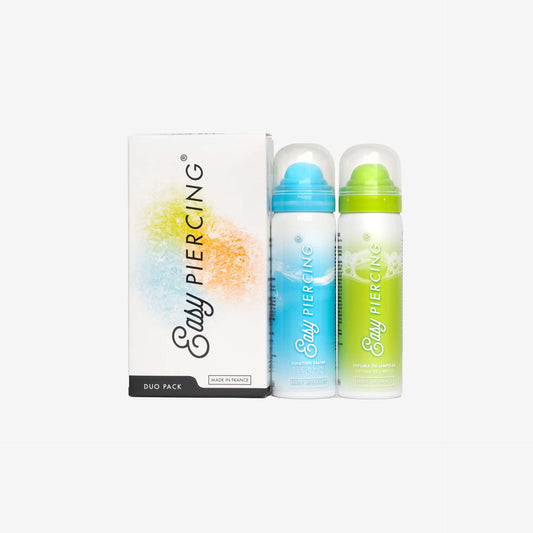 Easypiercing Duo Pack Gel Gentle Cleansing e Saline Solution - 3101-002-003