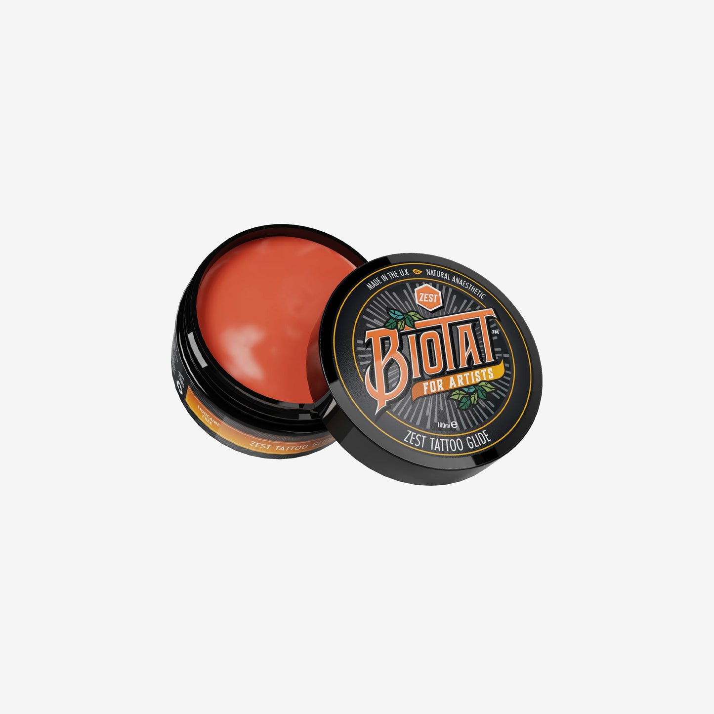 BIOTAT Numbing Tattoo Glide Zest Orange 100 g