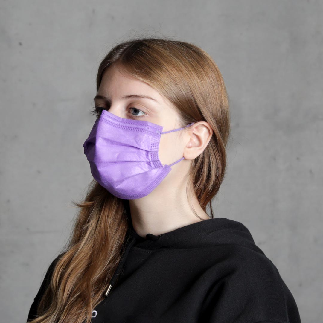 Disposable Mask Protect Plus Type IIR Lavander - 4057-042-003