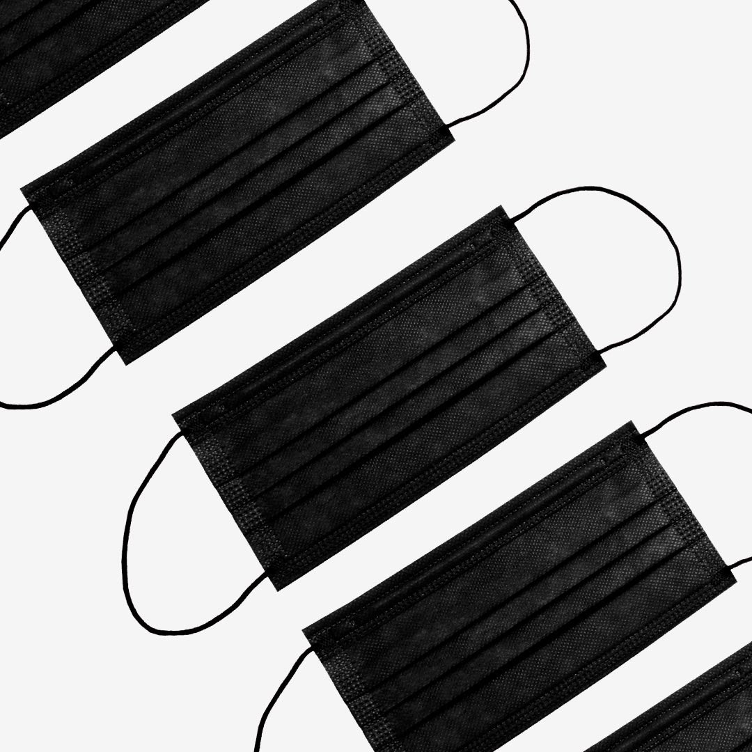 Disposable Mask Protect Plus Type IIR Black - 4057-042-006