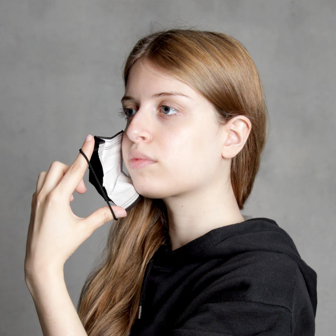 Disposable Mask Protect Plus Type IIR Black - 4057-042-006