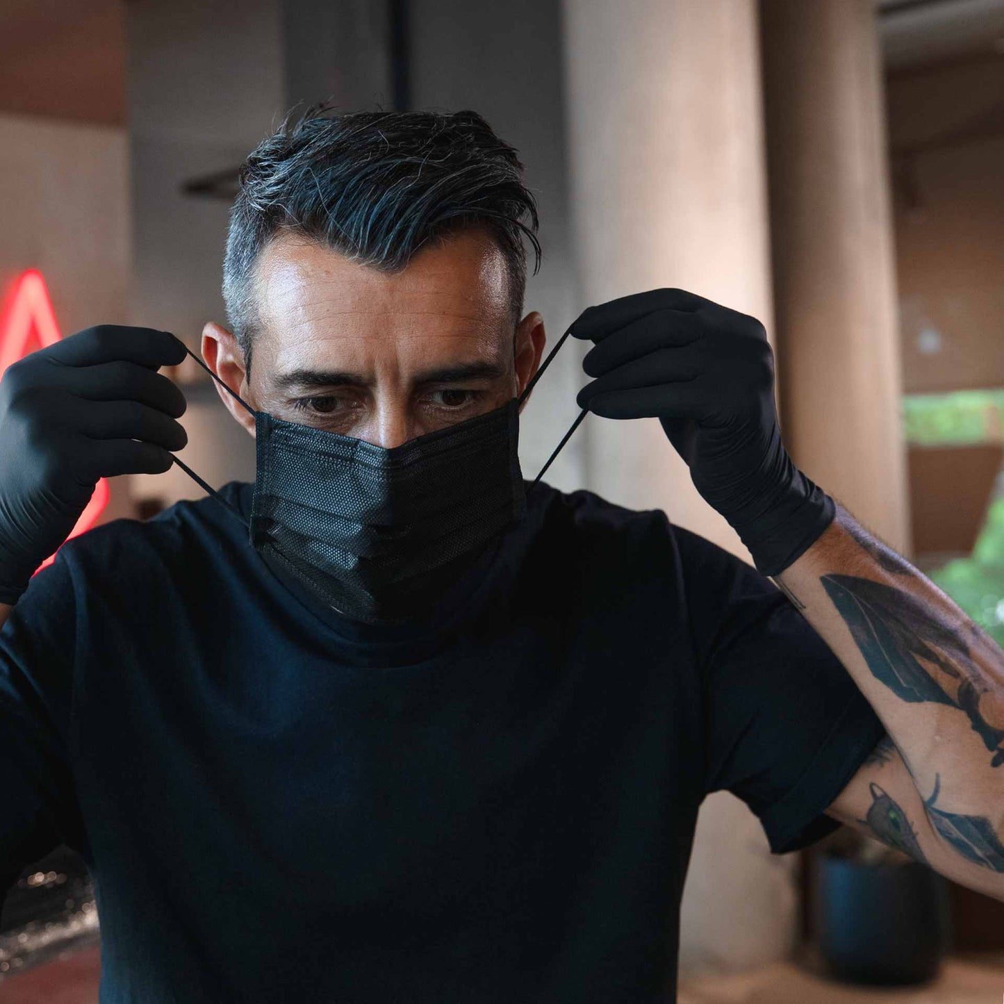 Piranha Máscara Negra 50 Unidades