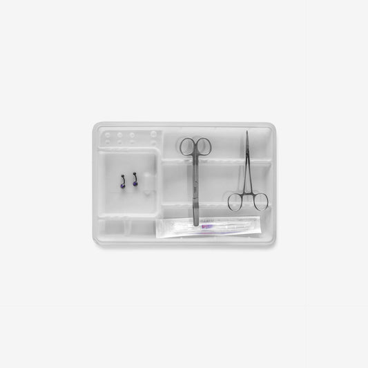 White Disposable Tray - 4100-003-001