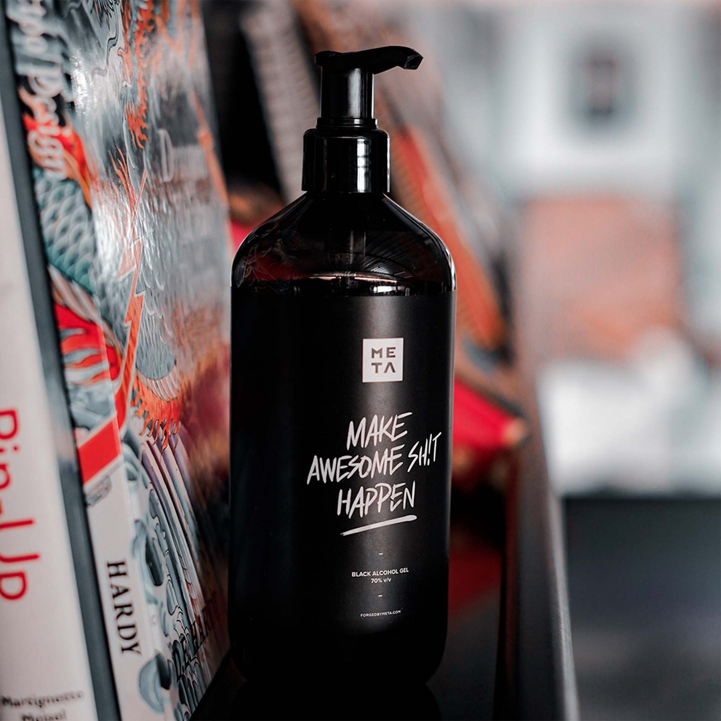 META Black Alcohol Gel