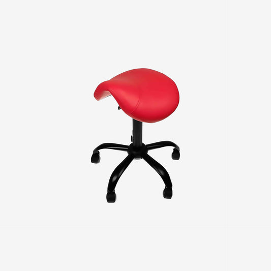 Piranha Stool Professional Saddle Red - 6150-010-002