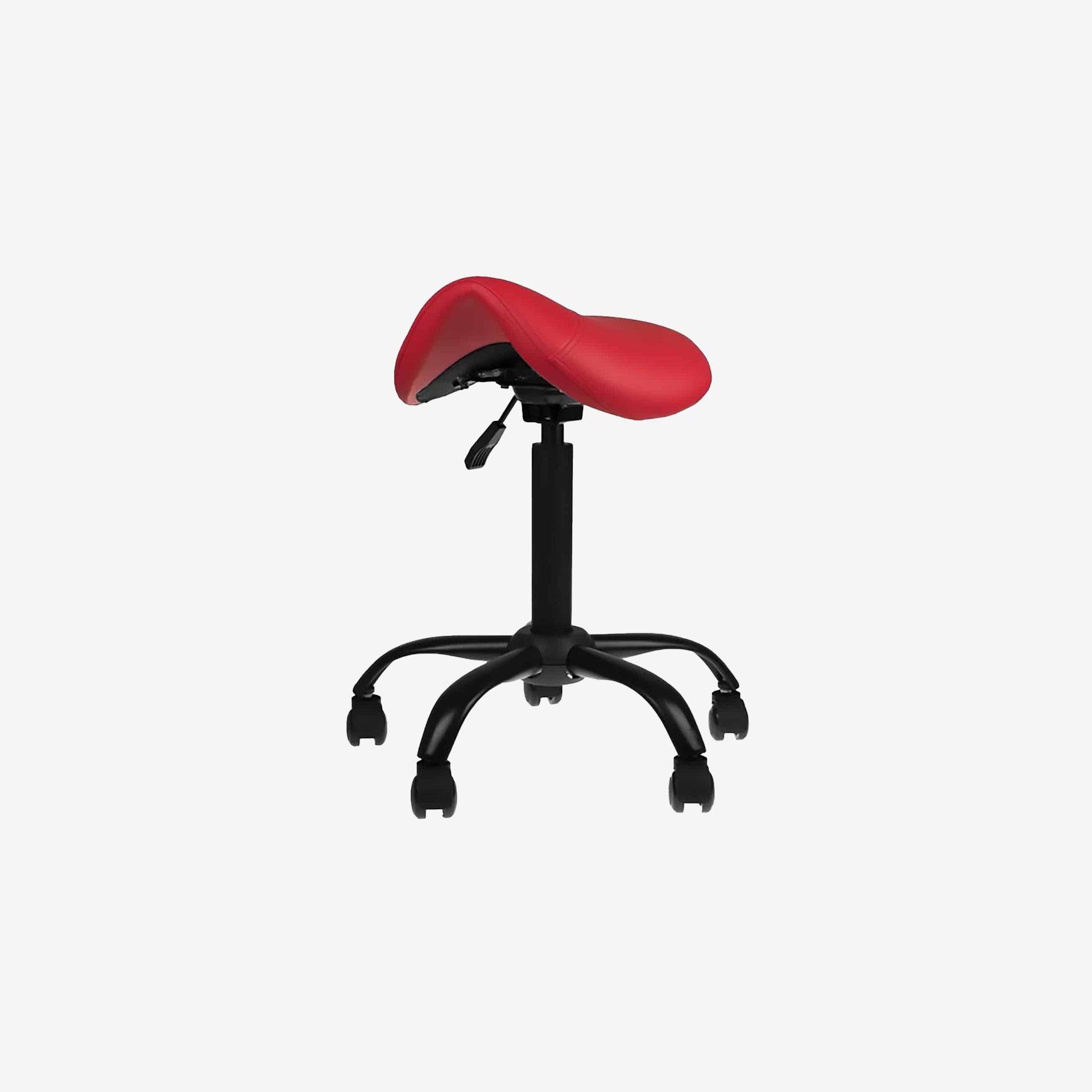 Piranha Stool Professional Saddle Red - 6150-010-002