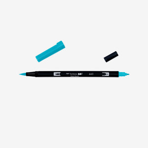 Tombow Marker ABT Dual Brush Pens - 443 Turquoise