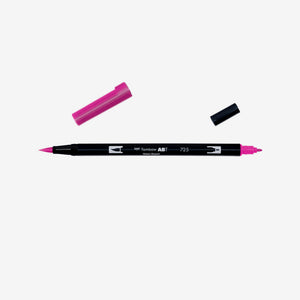 Tombow Marker ABT Dual Brush Pens - 725 Rhodamine Red
