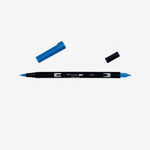 Tombow Marker ABT Dual Brush Pens - 555 Ultramarine