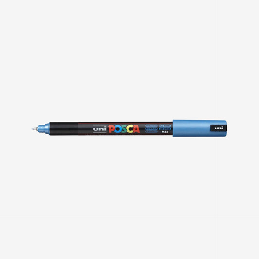 Posca PC 1MR Bleu Métallisé