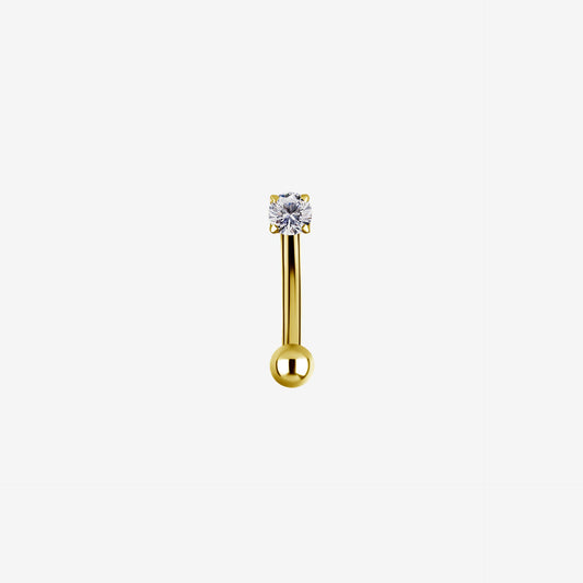 Piranha Eyebrow Crystal (3 mm) Titan Zirconline