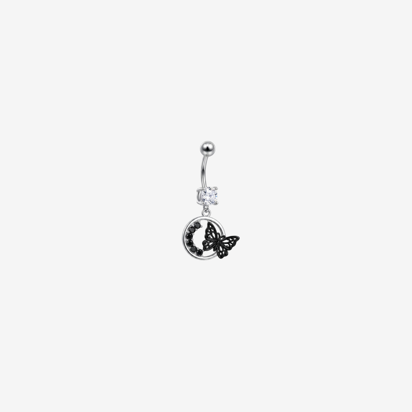 Piercing Piranha Navel Piercing TBBU 53 Black