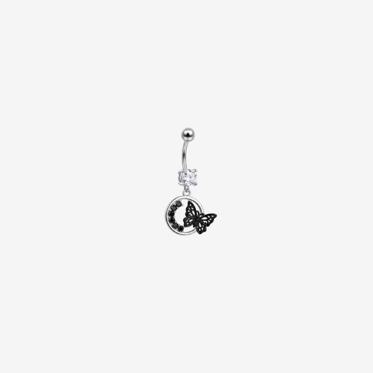 Piercing Piranha Navel Piercing TBBU 53 Black