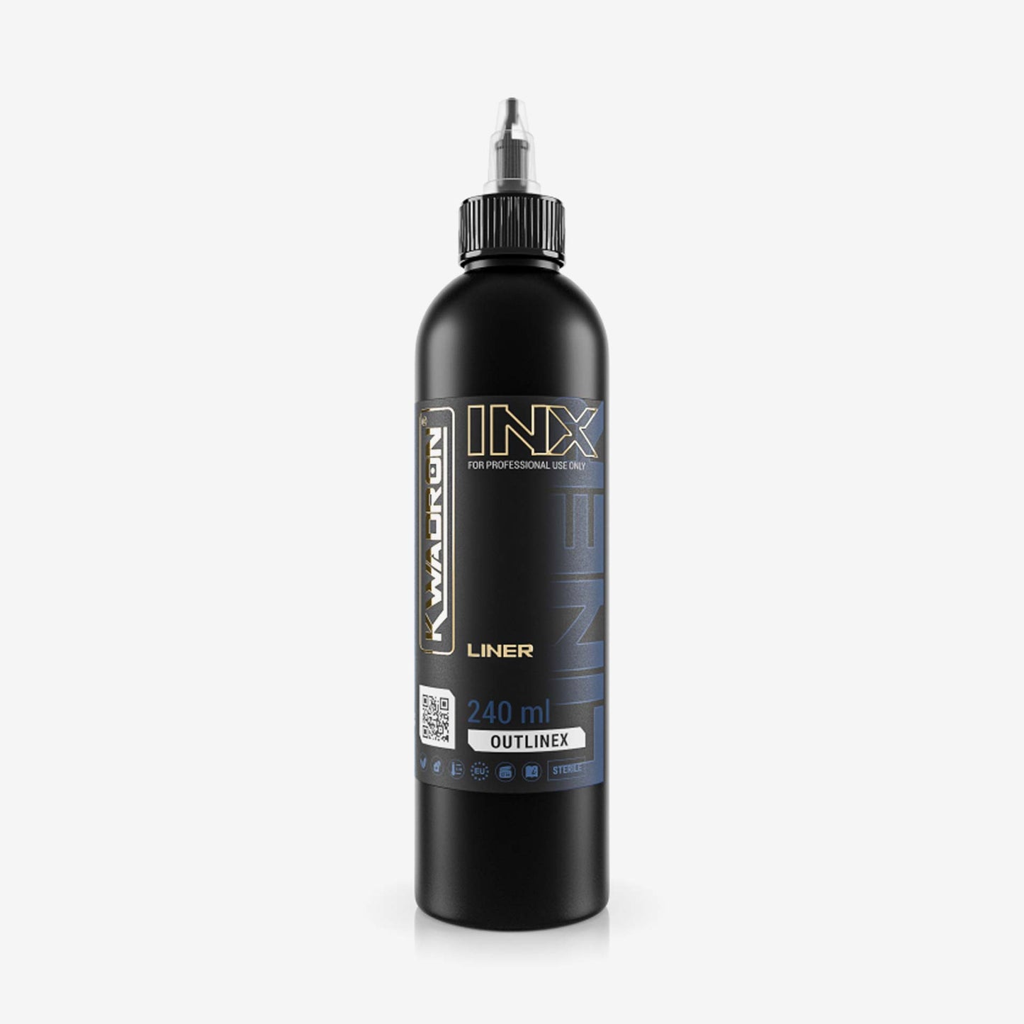 kwadron Inx Enriched Black Outlinex 240 ml