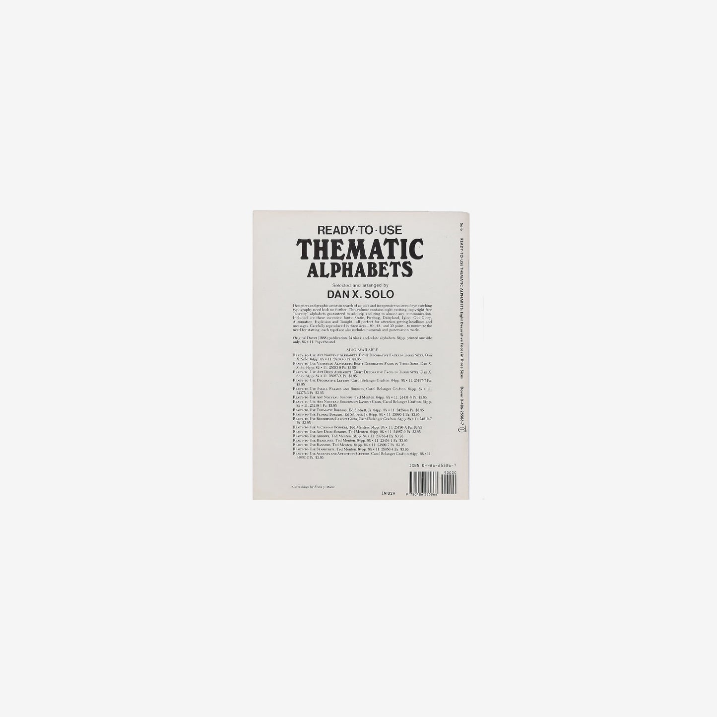 Thematic Alphabets by Dan X. Solo