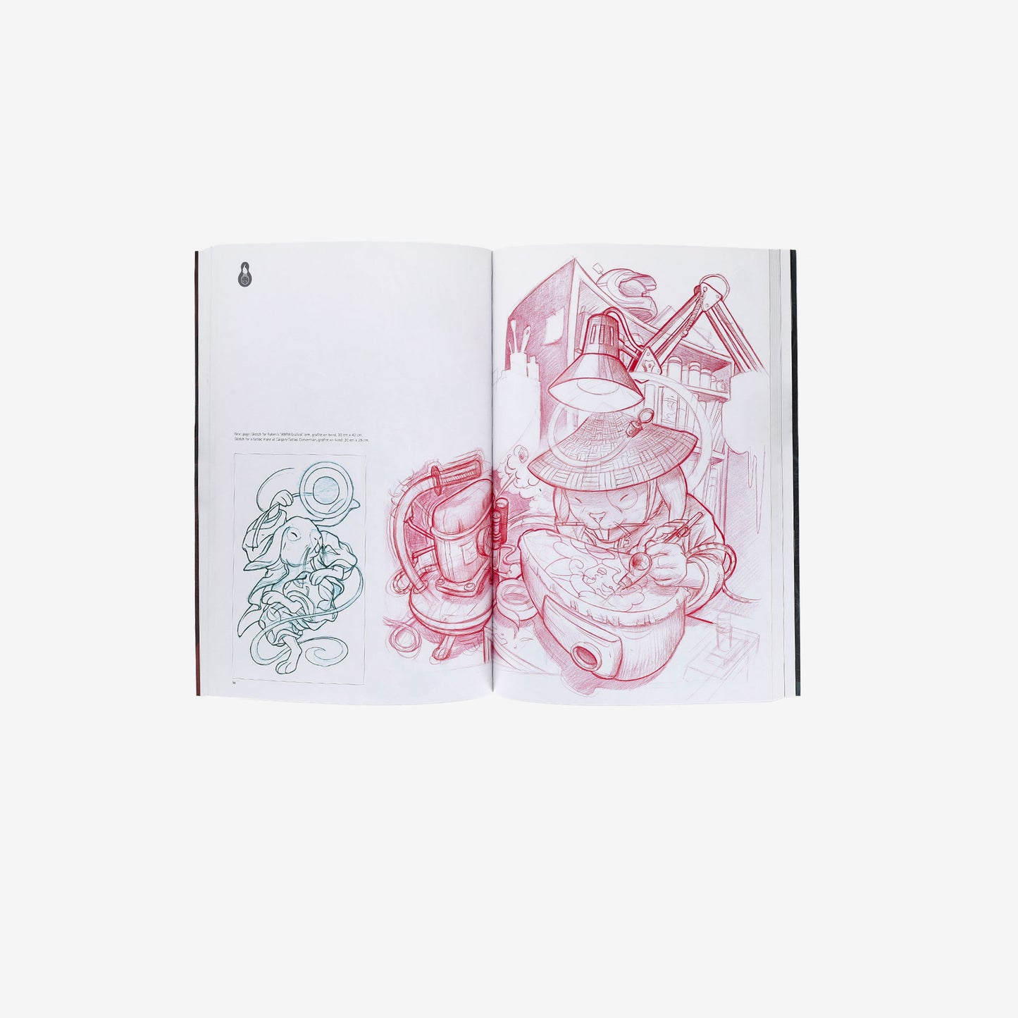 Sketchbook Tattoo Drawings 4 by Jee Sayalero