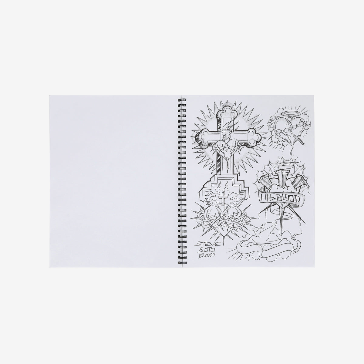 Steve Soto Religous SketchBook Vol 1