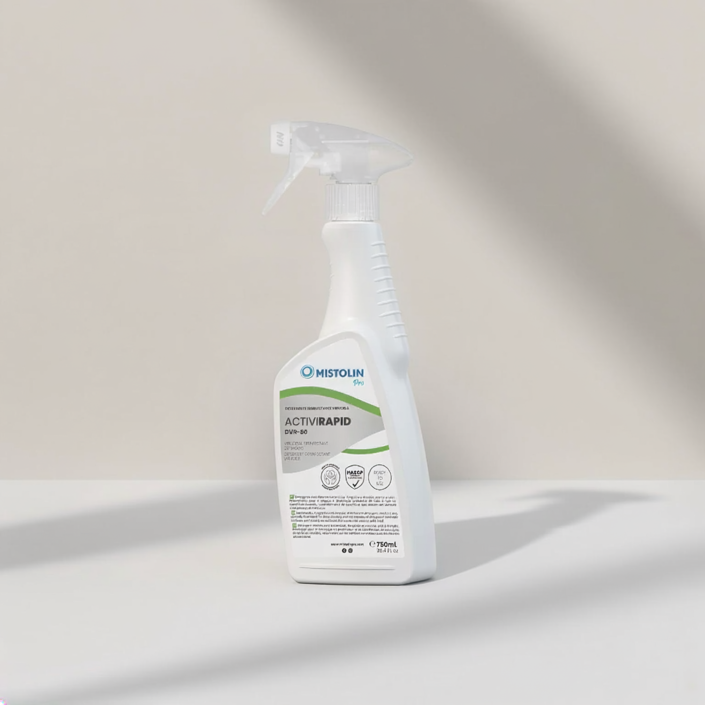 Mistolin ACTIVIRAPID DVR-80 Detergente Desinfetante Virucida 750 ml