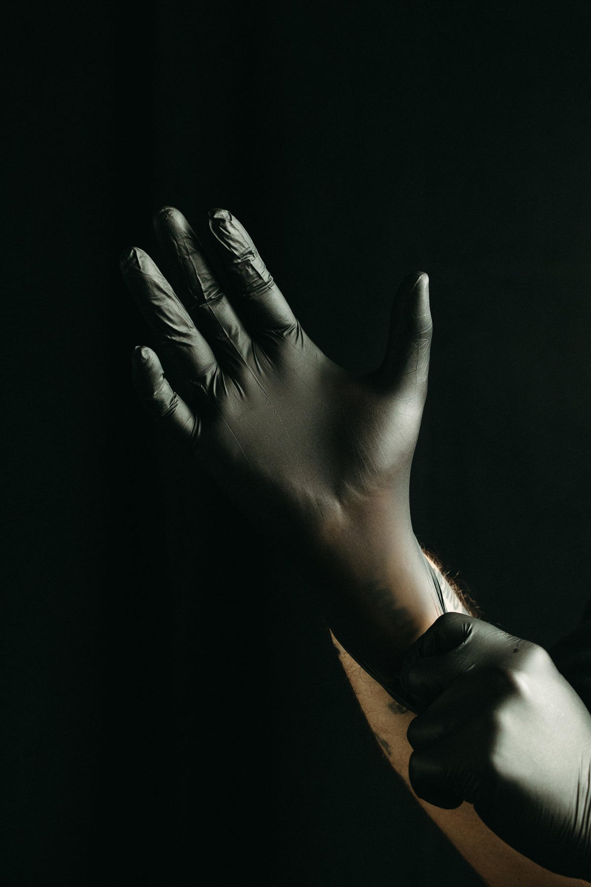 Piranha Soft Nitrile Disposable Gloves Black