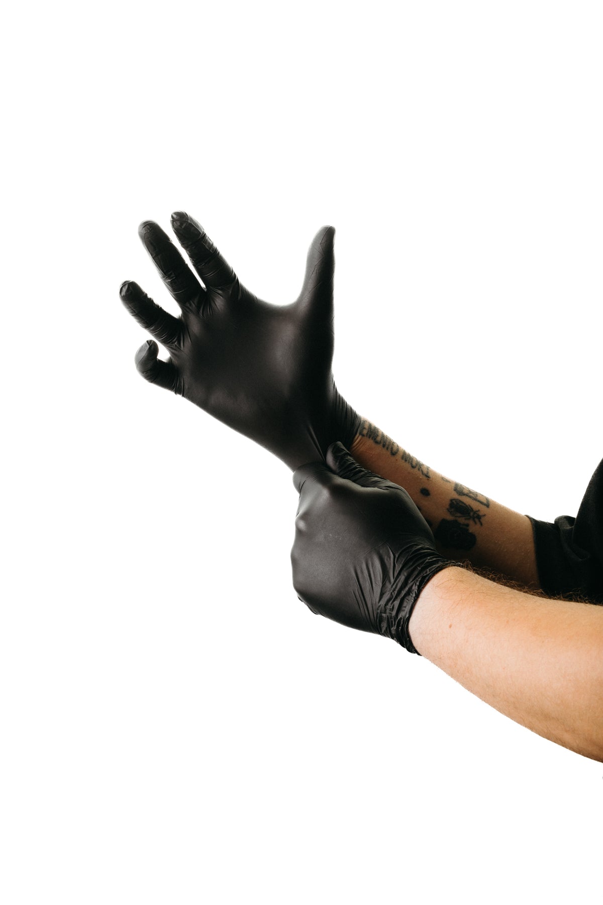 Piranha Soft Nitrile Disposable Gloves Black