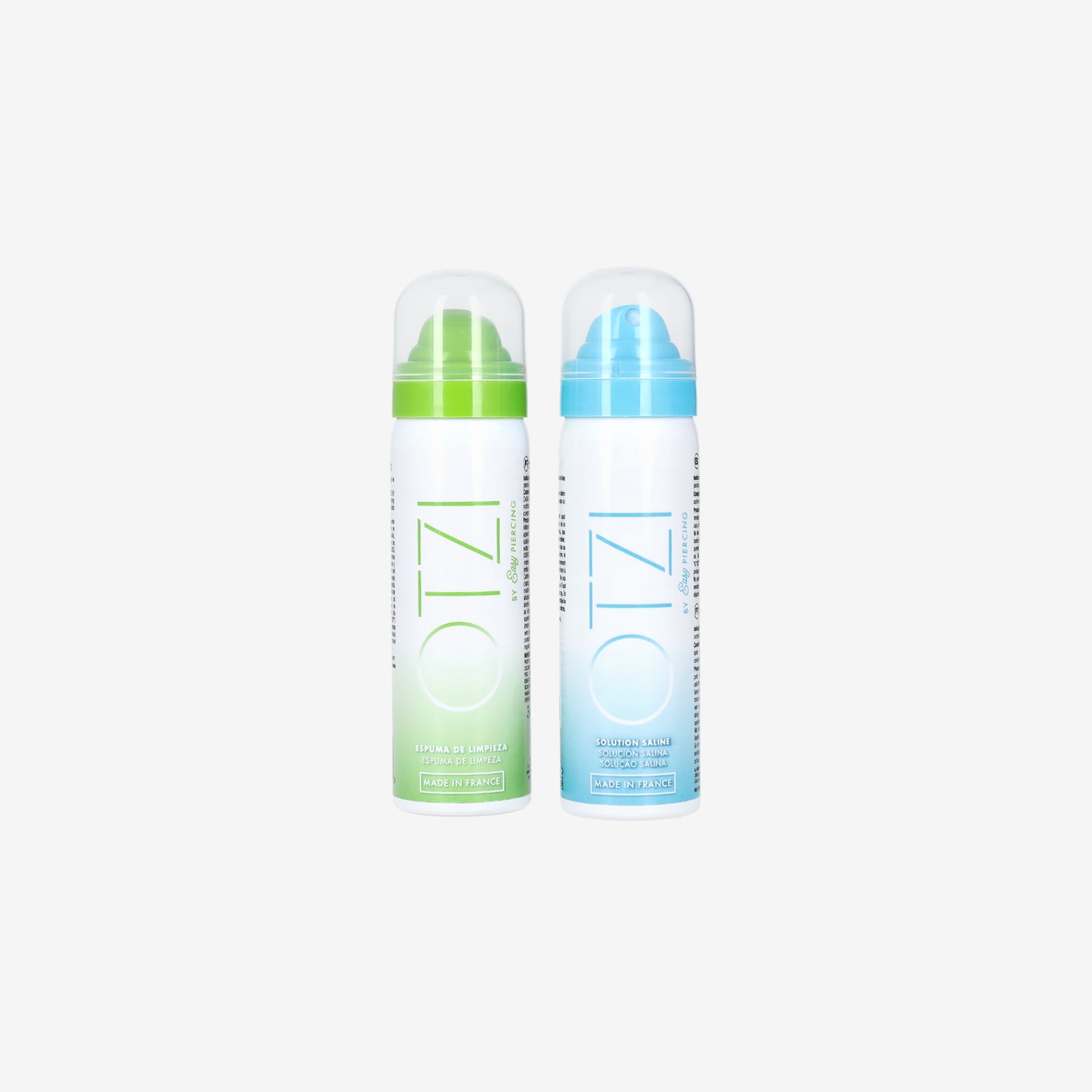 OTZI by Easypiercing Duo Pack Gel Gentle Cleansing & Saline Solution