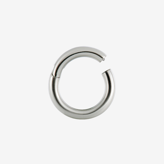 Piranha Hinged Segment Ring Steel Basicline