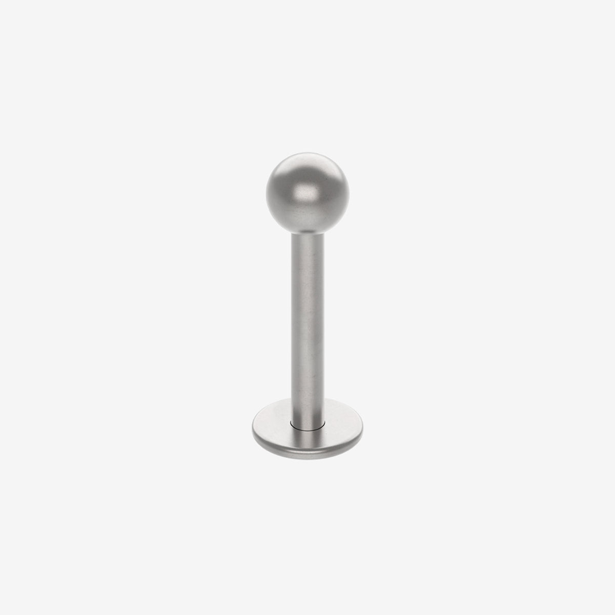 Piercing Jewelry Labret Piranha Polished Titanium
