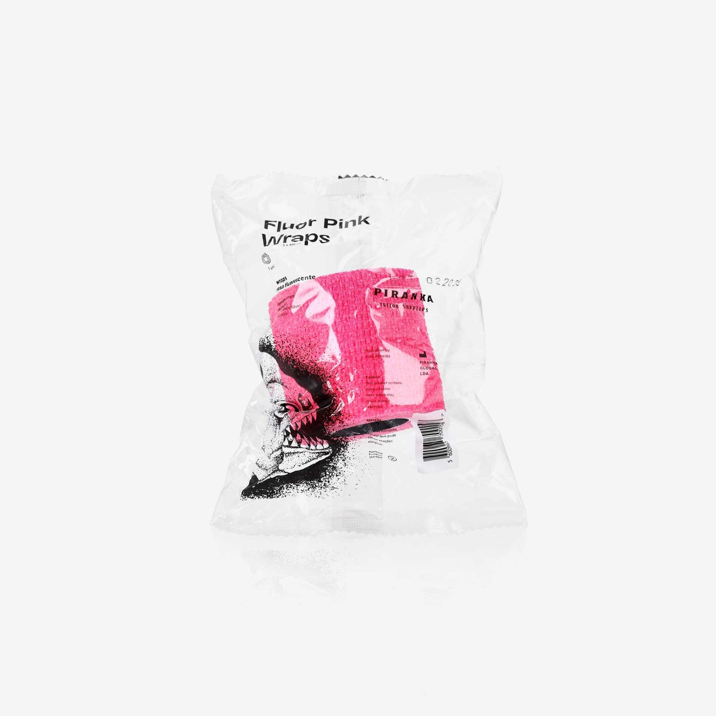 Piranha Wrap Cover - Pink Fluorescente