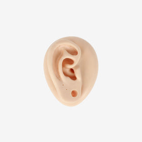 Piranha Mold Silicone Ear with Hole
