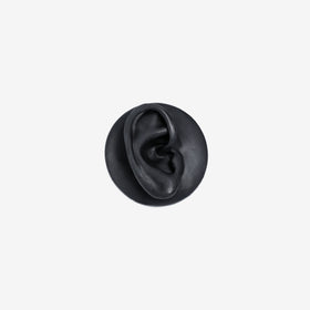 Piranha Molde Silicone Orelha Direita Preto