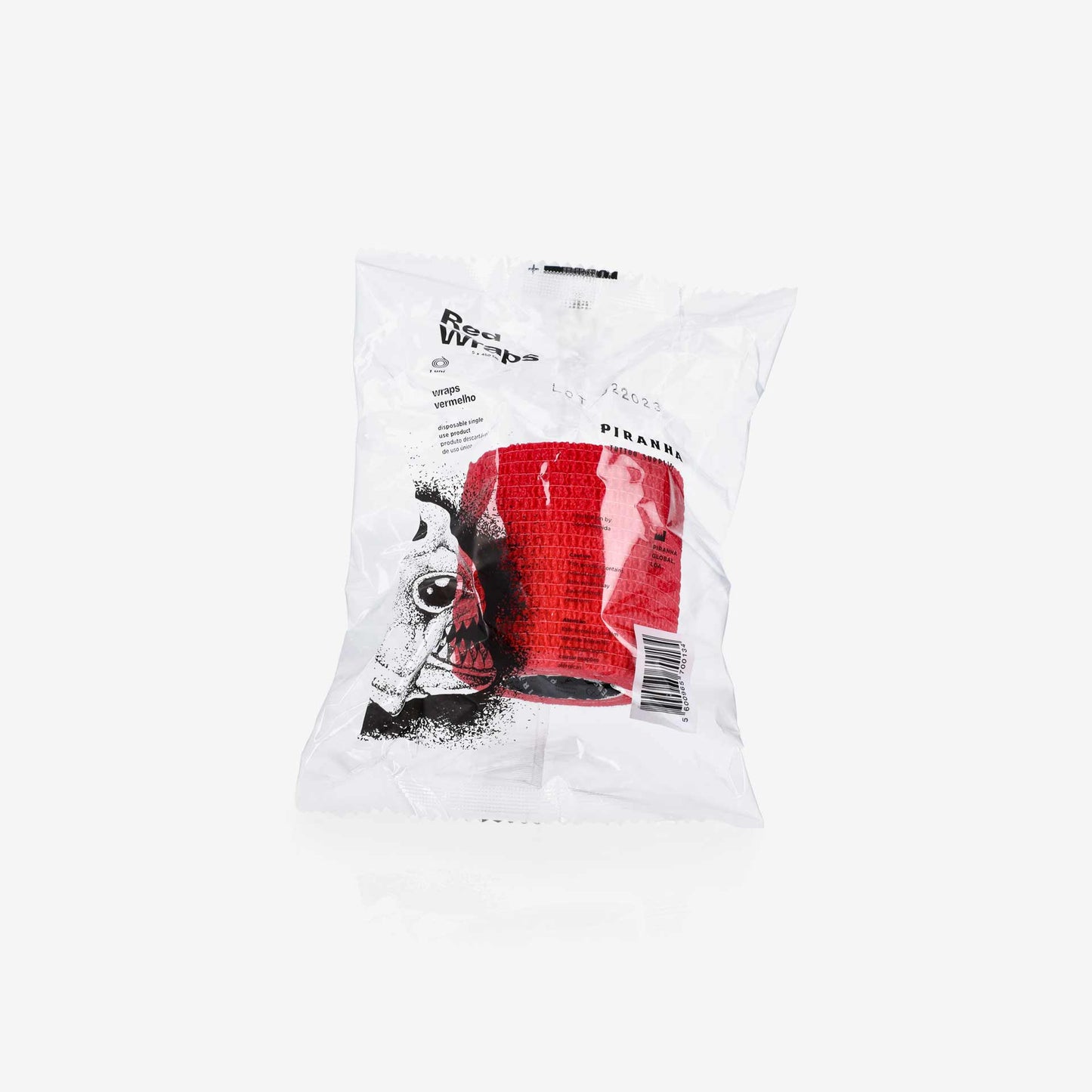 Piranha Wrap Cover Vermelho