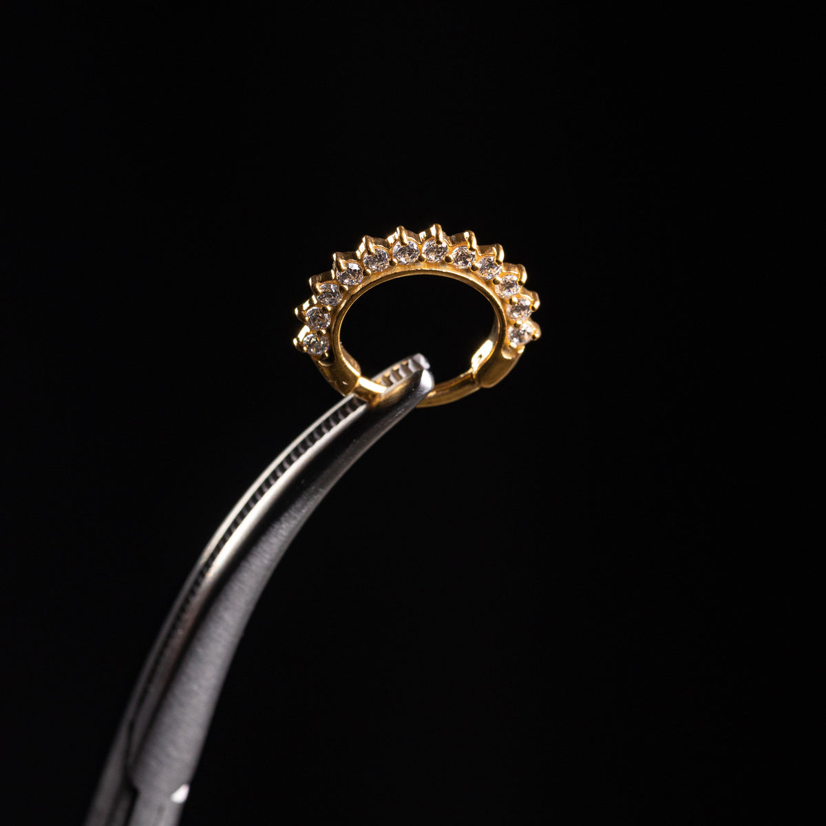 Piranha Septum Glamorous Large Steel Zirconline