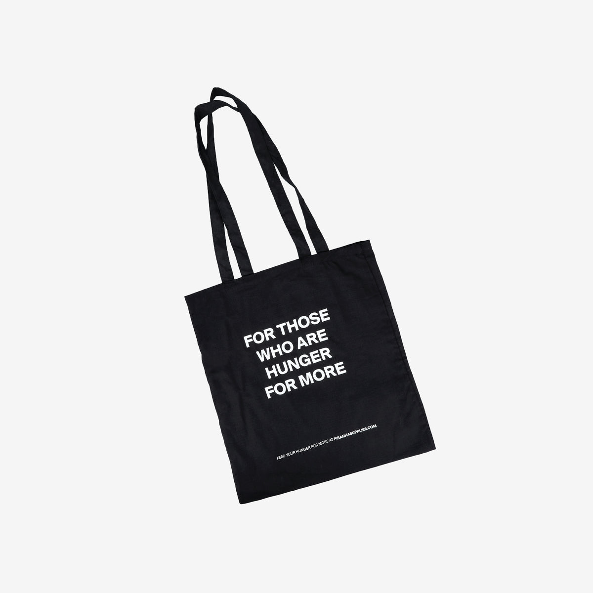 Piranha Tote Bag Black