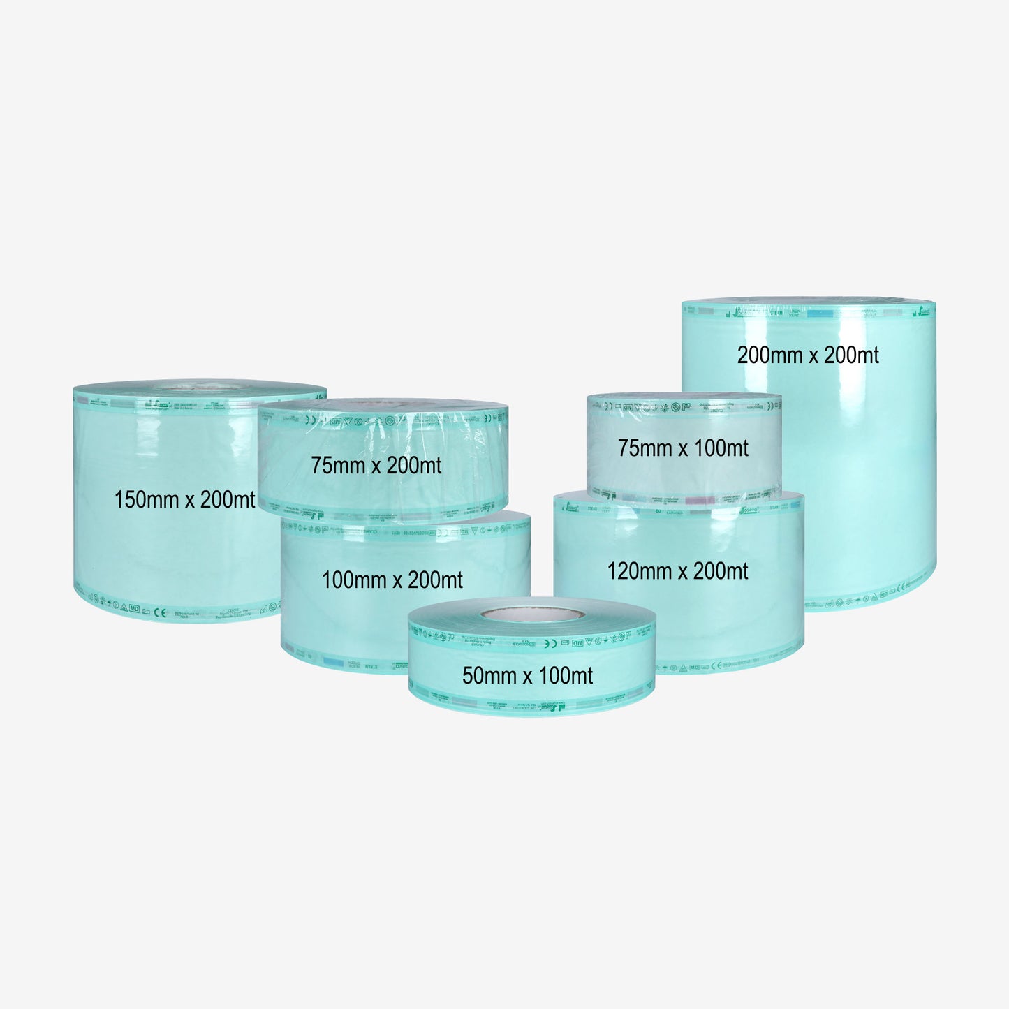 Flat Reels for Sterilization Sogeva