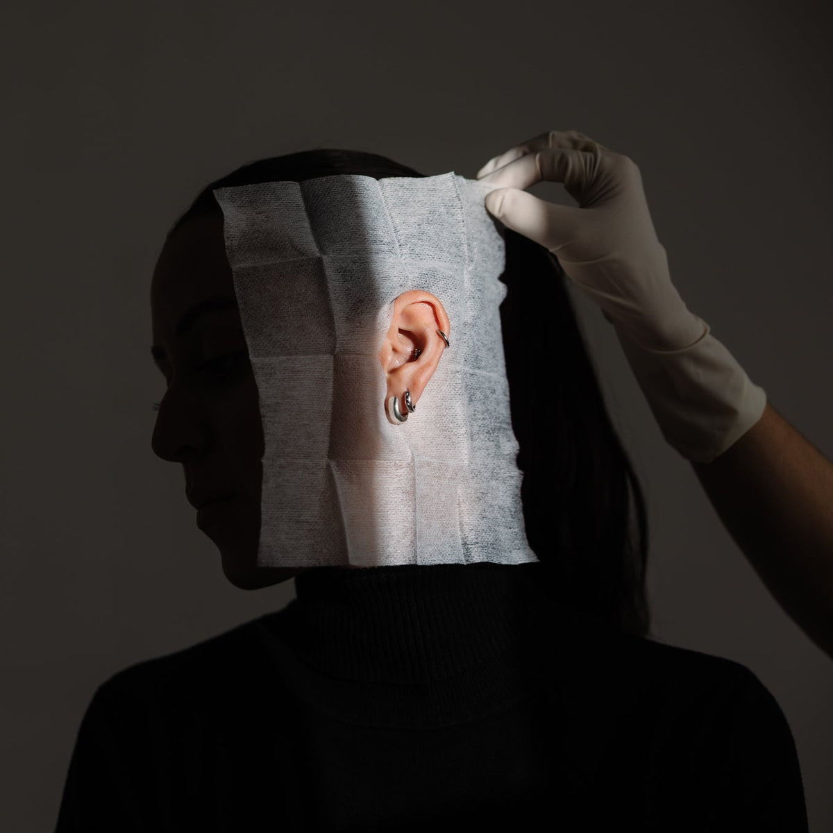 Safe Tat - Sterilized Ear Drapes 50 Units
