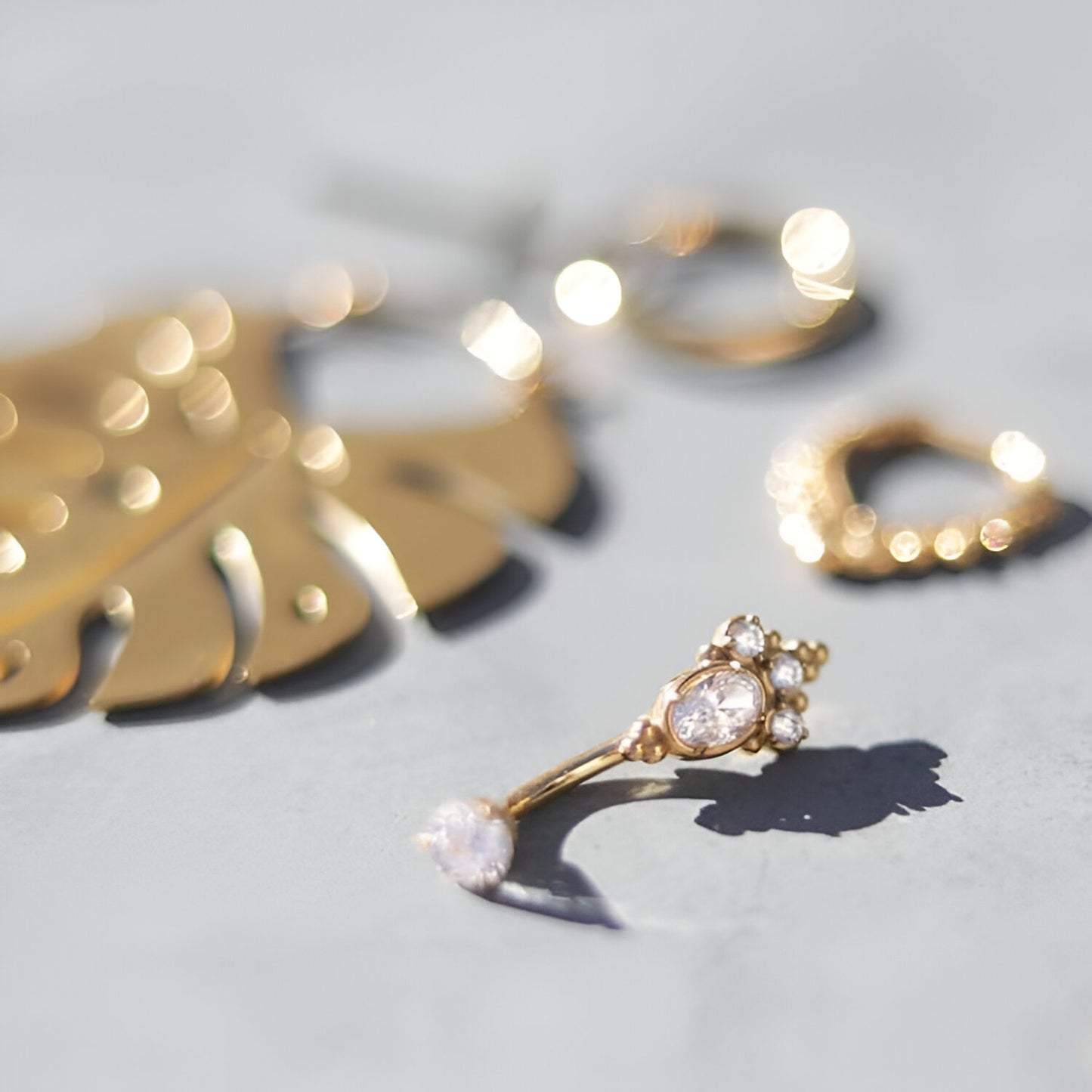 Wildcat Banana Oriental Bindi Steel Zirconline