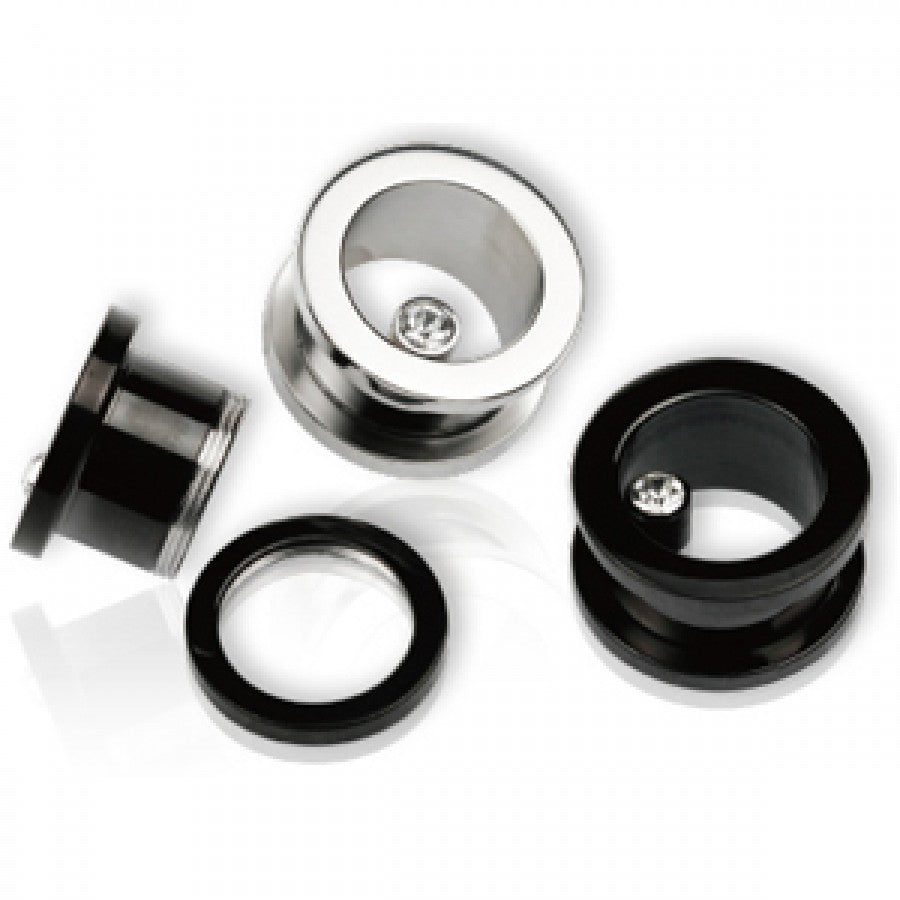 Piranha Tunnel BFTJ01 Surgical Steel 316L - Black