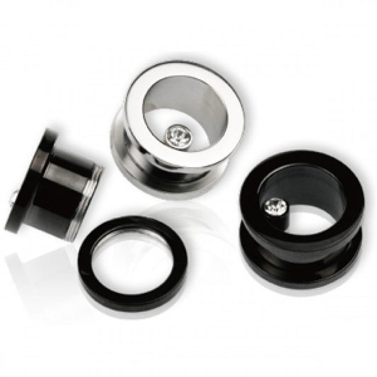 Piranha Tunnel BFTJ01 Surgical Steel 316L - Black