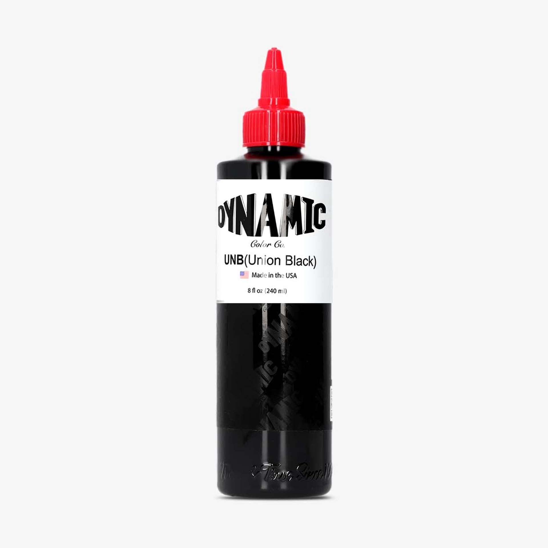 Tinta para tatuagem Dynamic Union Black 240ml preta pigmento profissionall - 1156-008-002