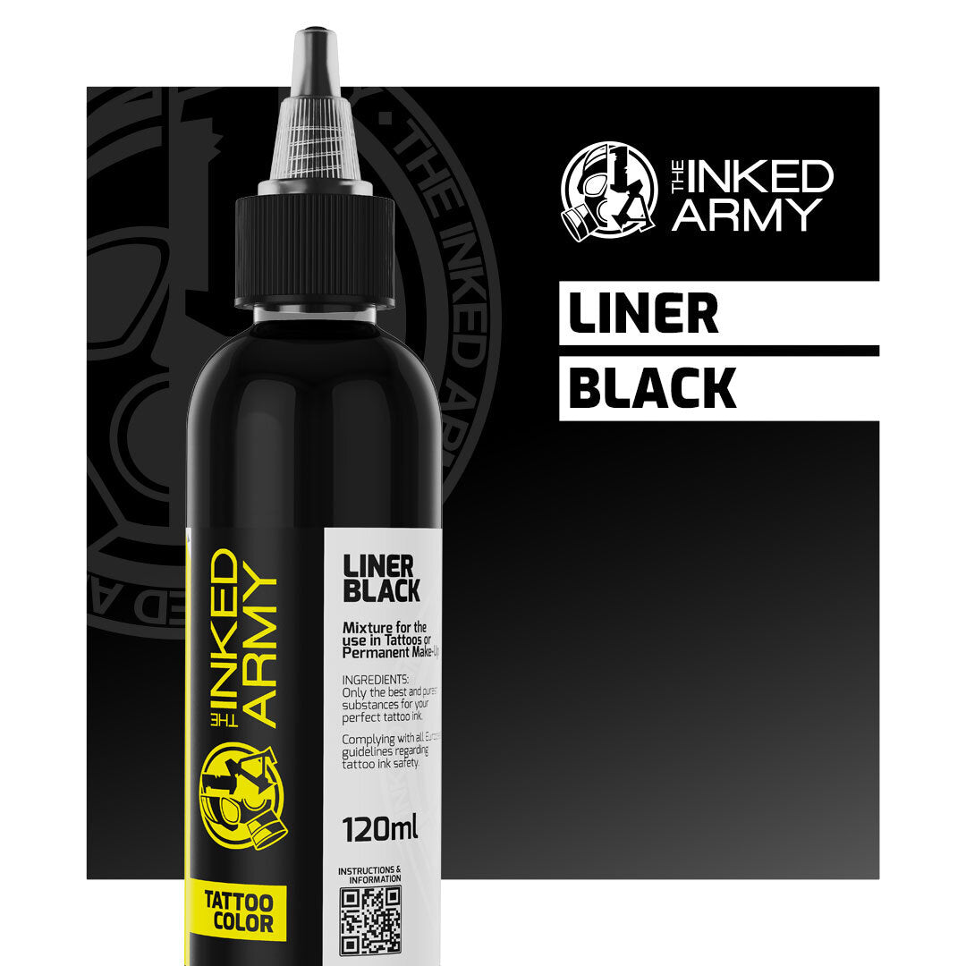 The Inked Army Liner Black 120 ml / 4 oz EU