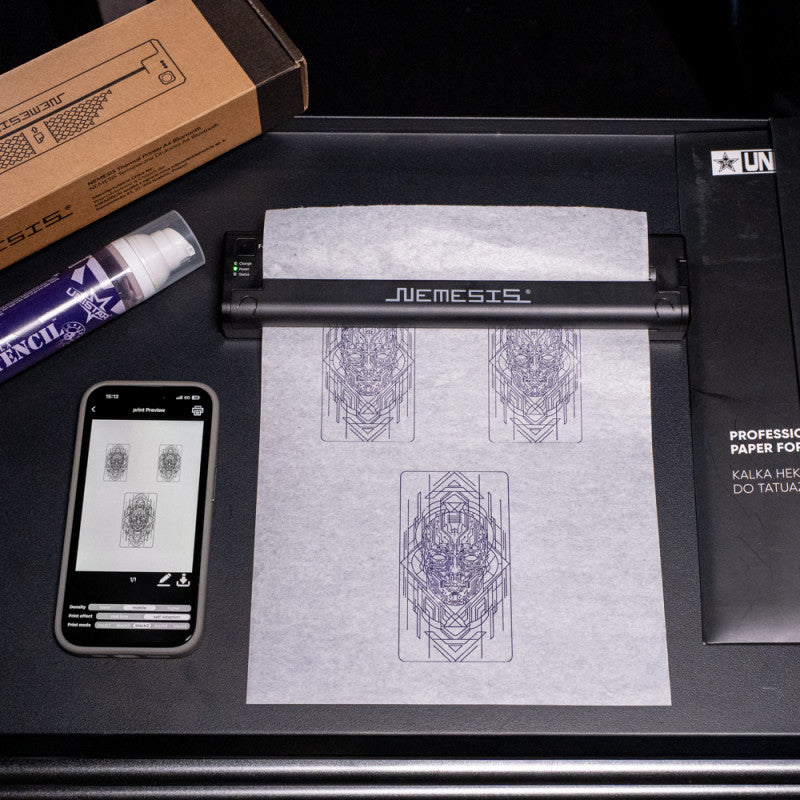 Kwadron Nemesis A4 Wireless & Bluetooth Thermal Printer